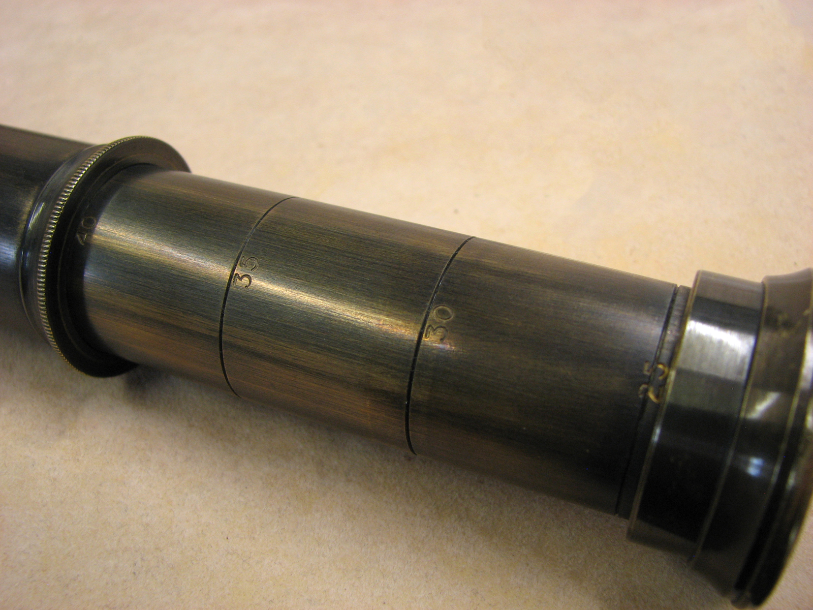 Broadhurst Clarkson 3 draw Pancratic Tourist model field telescope to 40x magnification